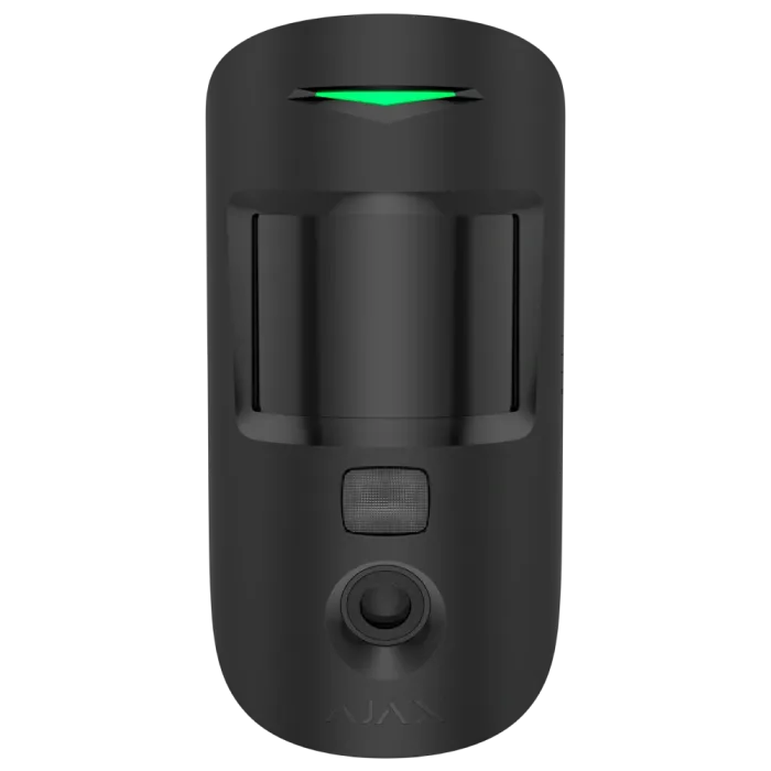 Ajax Superior MotionCam HD (PhOD) Jeweller black з камерою Бездротовий сповіщувач руху