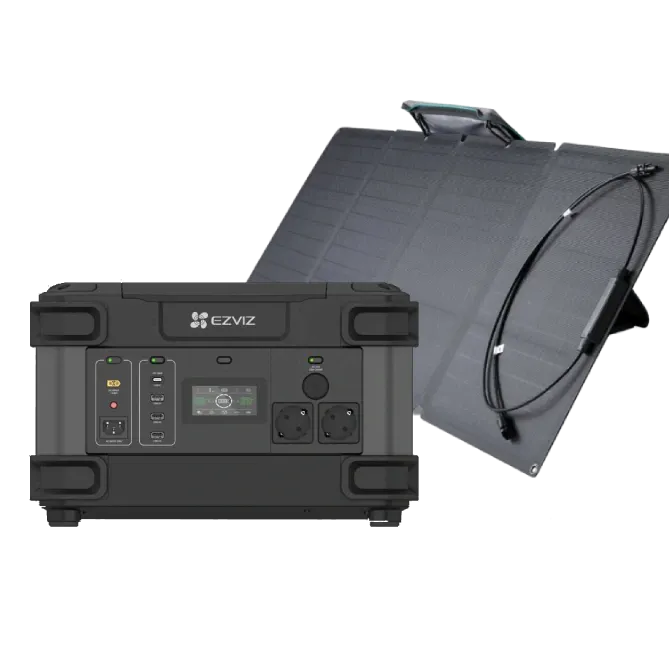 Ezviz CS-PS1300 (CN066)(FR) +  EcoFlow 110W Система автономного живлення однофазна