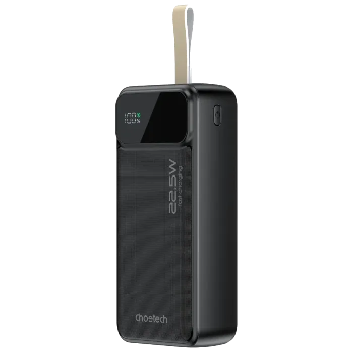 Choetech B730 30 000мА•г Black Повербанк