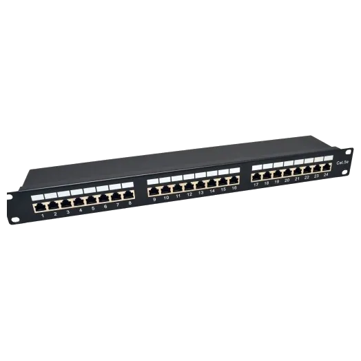 19″ 24xRJ-45 FTP кат. 5e Патч-панель