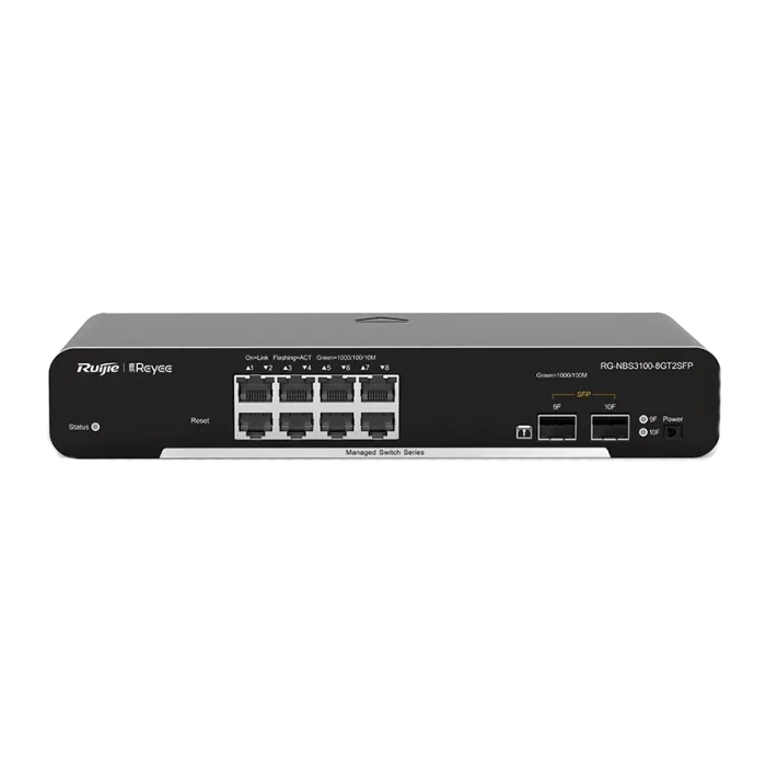 Ruijie RG-NBS3100-8GT2SFP L2 Комутатор 8 портів керований