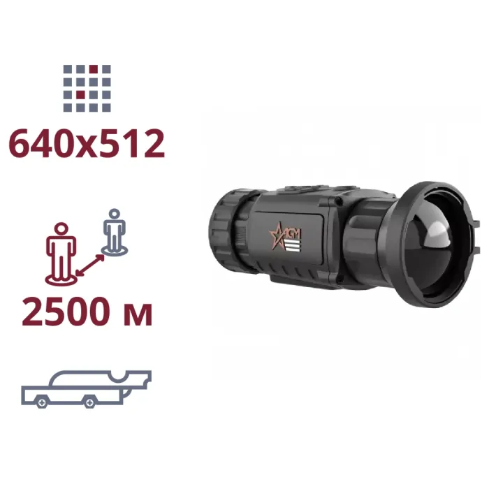 AGM Rattler TC50-640 Тепловізійна насадка на приціл