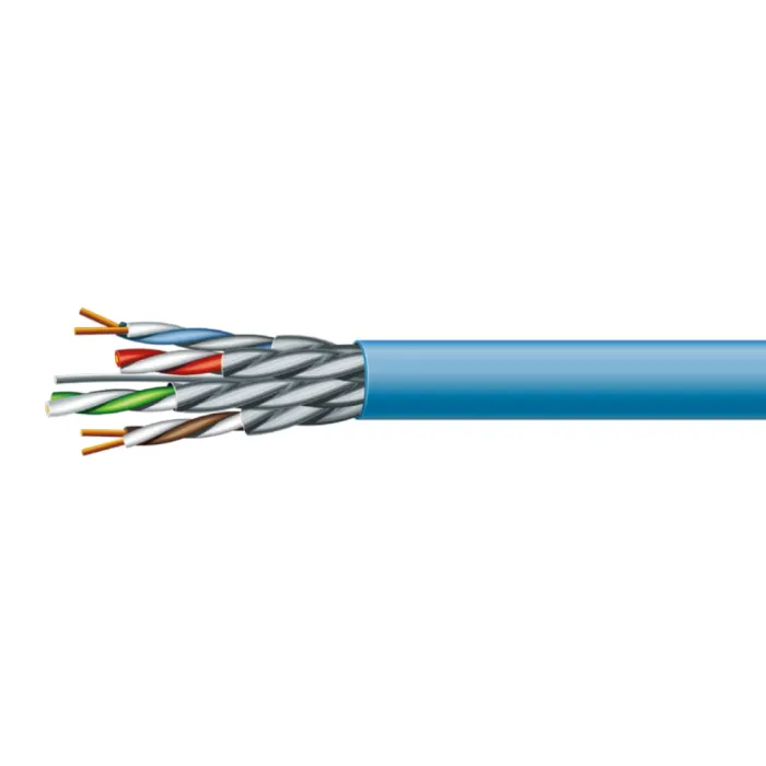 Cat. 6 A U/FTP LSZH 4х2х23 AWG (к) бухта 500м. Кабель кручена пара ЗЗКМ