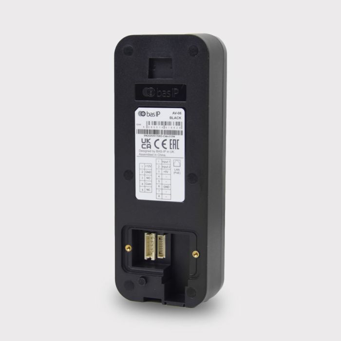 IP-комплект домофону Bas-IP BAS KIT AV-06 black + AZ07LL white