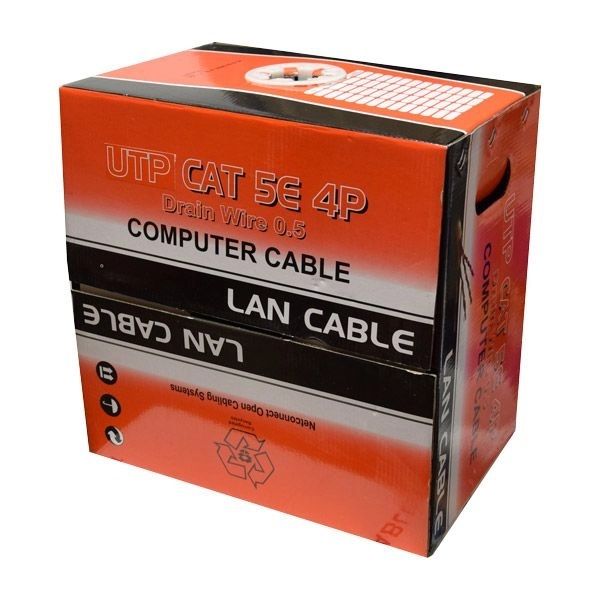 UTP 4*2*0.5-CU кат.5е (UTP мідь внутрішній) бухта 100м