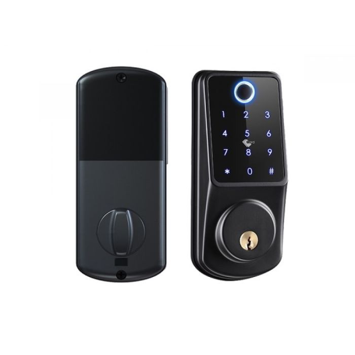 Smart замок ATIS Lock A20T зі сканером відбитку пальця і зчитувачем Mifare