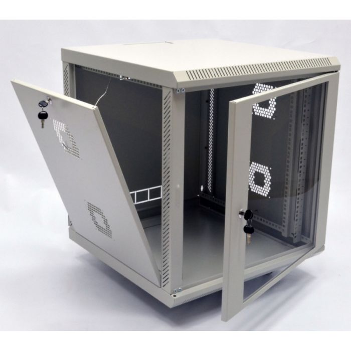 Шафа серверна CMS 12U 600 х 600 х 640 UA-MGSWA126G для мережевого обладнання