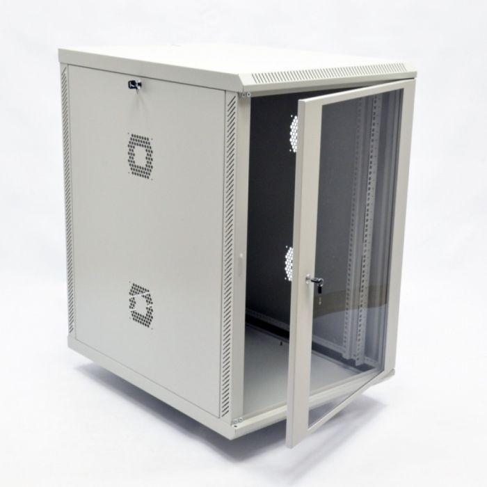 Шафа серверна CMS 18U 600 х 800 х 907 UA-MGSWA188G для мережевого обладнання