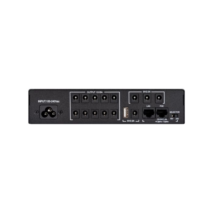 Джерело безперебійного живлення GreenVision GV-702-UPS-DC18-100W для Wi-Fi роутерів із вбудованим акумулятором