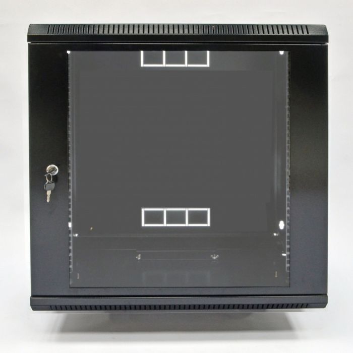 Шафа серверна CMS 12U 600 х 700 х 640 UA-MGSWA127B для мережевого обладнання