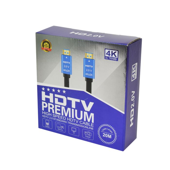 Кабель ATIS HDMI A-A v2.0 20м