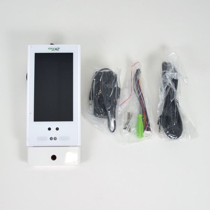 Біометричний термінал розпізнавання облич (у масці) з функцією вимірювання температури ZKTeco RevFace15[TI] (розпродаж 912)