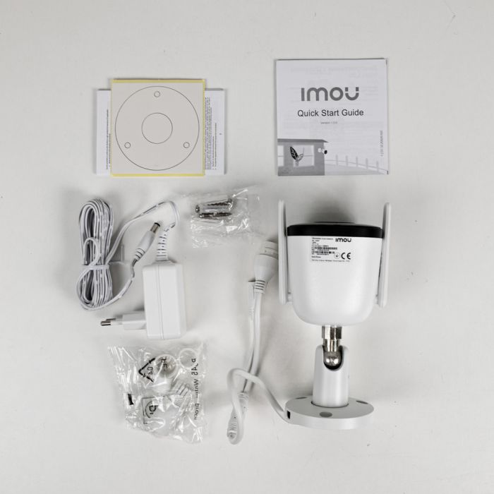 IP-відеокамера вулична з Wi-Fi 2 Мп IMOU IPC-F22FP 2.8mm (розпродаж 919) з 4 режимами нічного бачення і детекцією людей для системи відеоспостереження