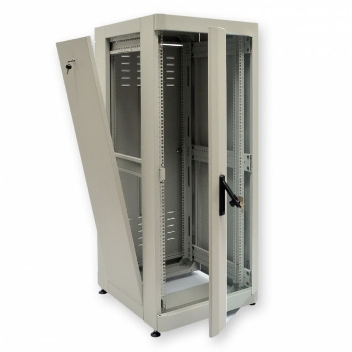 Шафа серверна CMS 24U 610 х 675 UA-MGSE2466MG посилена для мережевого обладнання