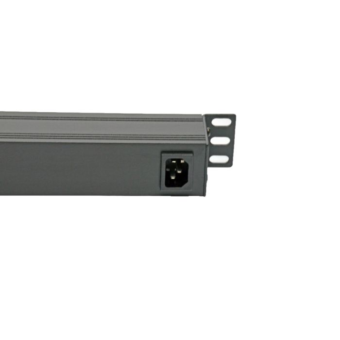 Мережевий фільтр Kingda KD-GER(16)N1006WKPB19A-C14 6 розеток 19"