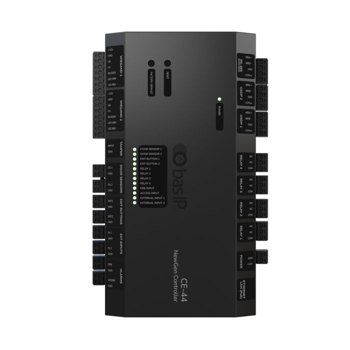 Мережевий контролер Bas-IP CE-44P Black