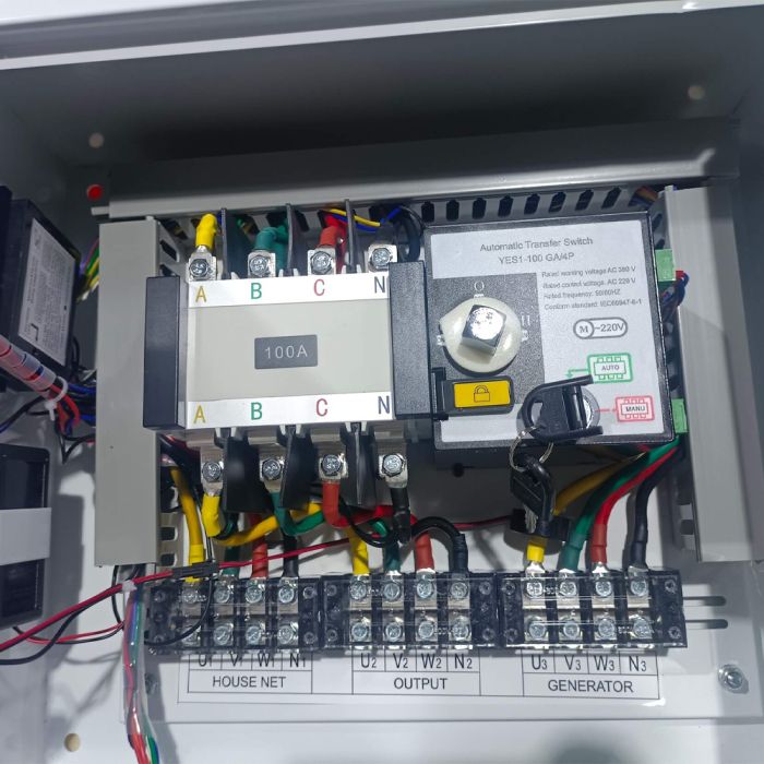 Дизельний генератор MATARI MDA6500SE-ATS максимальна потужність 6.5 кВт