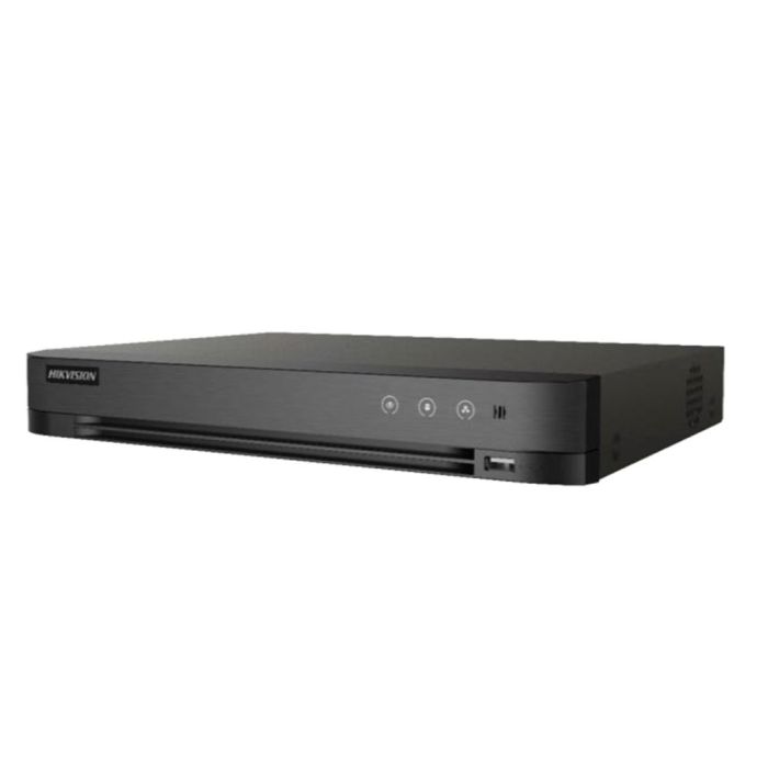 HD-TVI відеореєстратор 4-канальний Hikvision iDS-7204HQHI-M1/XT з підтримкою відеоаналітики для системи відеоспостереження