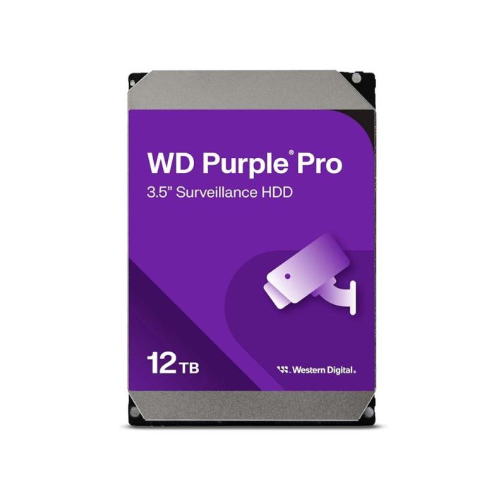 Жорсткий диск 12TB Western Digital WD Purple Pro WD122PURP для відеоспостереження з AI