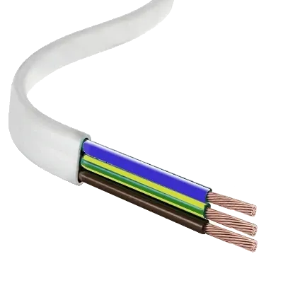 ШВВП 3х1,5 білий (Україна) (100м) Провід