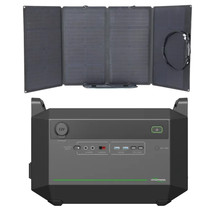 HYXiPower HYX-EA1000 +  EcoFlow 110W Система автономного живлення однофазна