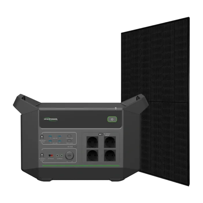 HYXiPower HYX-EA2000 + Canadian Solar CS6R-395MS Full Black Система автономного живлення однофазна