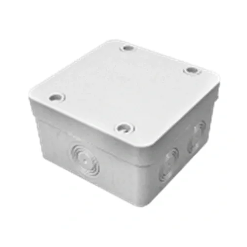 Коробка (032-21045-100) розподільна 100х100х50 сіра гладкостінна