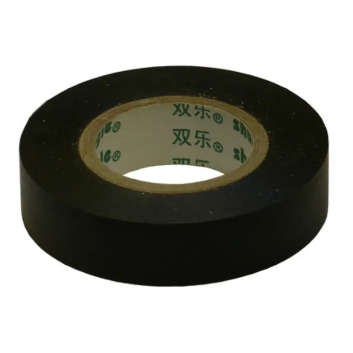ПВХ Ізоляційна стрічка чорна 0.13мм,19мм,25м