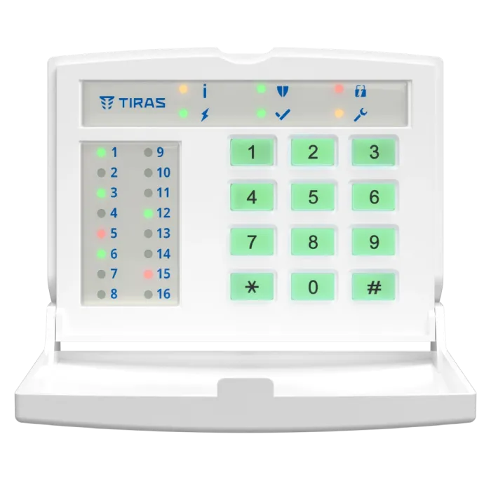 Tiras K-LED16 Клавіатура Тірас