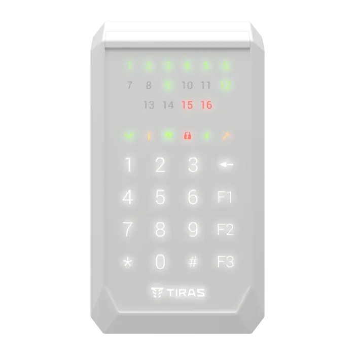 Tiras K-PAD16+(white) Клавіатура Тірас