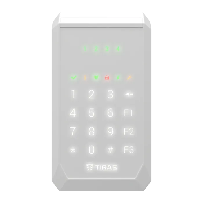 Tiras K-PAD4 (white) Клавіатура Тірас