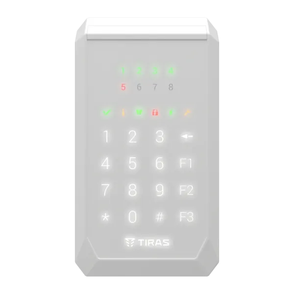 Tiras K-PAD8 (white) Клавіатура 