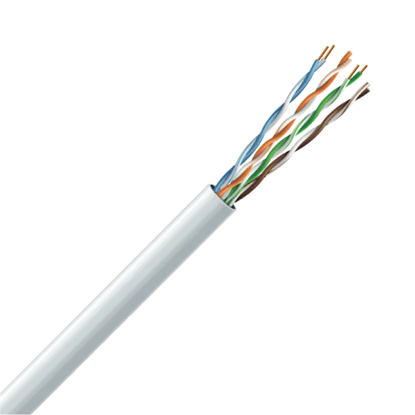 Кабель Cat. 5e U/UTP 4х2х24 AWG, бухта 305м.(7091001) мідь внутрішній ЗЗКМ