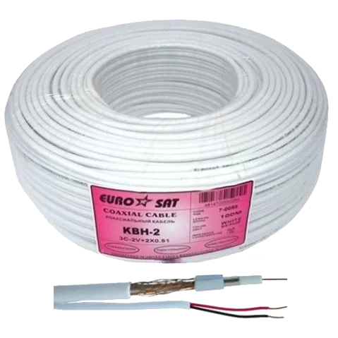 Eurosat 3C2V/48+2х0.51мм (7-0053W) КВН-2/48 Кабель комбінований