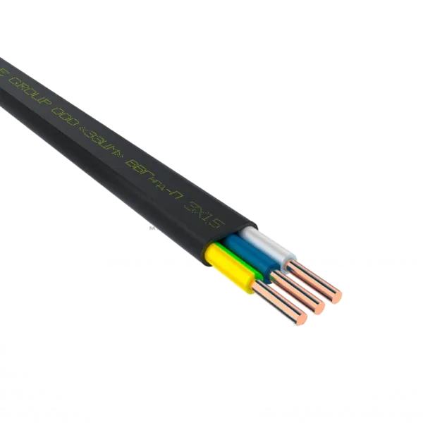 ВВГ-П нгд 3х1,5 (бухта 100м.) кабель ЗЗКМ