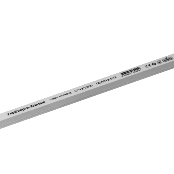 12х12 мм 2м із подвійним замком Кабельний канал