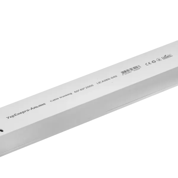 60х40 мм 2м із подвійним замком Кабельний канал