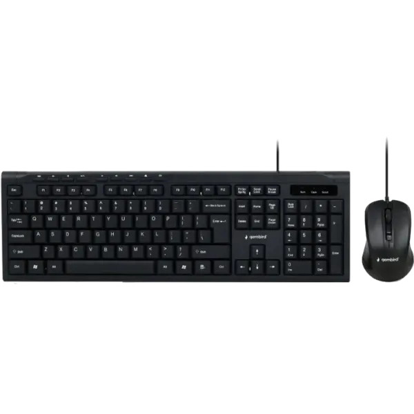 Gembird KBS-UM-03-UA USB (KBS-UM-03-UA) Комплект дротовий