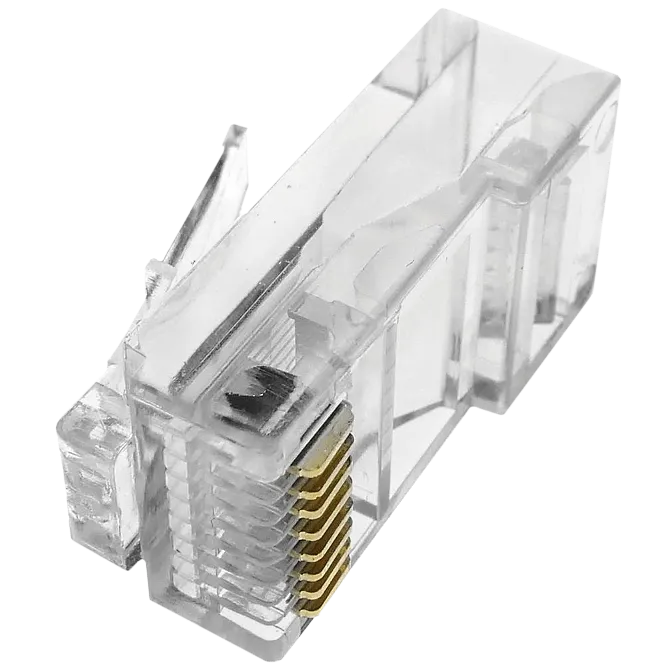 RJ45 кат. 5e Конектор з'єднувальний неекранований (упаковка 100 шт)