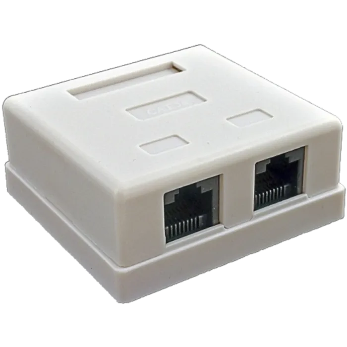 Kingda 2хRJ45 UTP Розетка