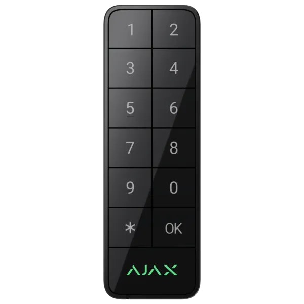 Ajax Superior Keypad Outdoor Fibra black Дротова клавіатура