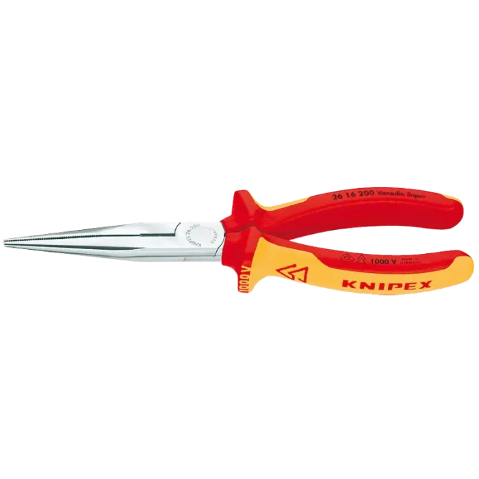 KNIPEX 26 16 200 Плоскі круглогубці