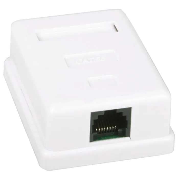 Kingda 1хRJ45 UTP Розетка комп'ютерна одинарна