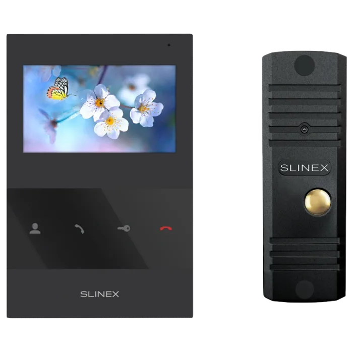 Slinex SQ-04(Black)+ML-16НD(Black) Комплект відеодомофону