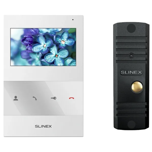 Slinex SQ-04(White)+ML-16НD(Black) Комплект відеодомофону