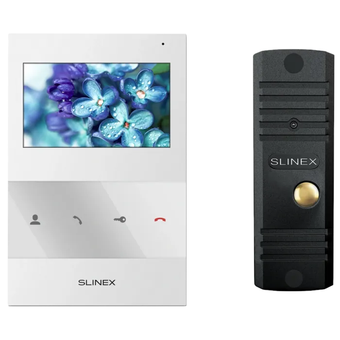 Slinex SQ-04(White)+ML-16НD(Black) Комплект відеодомофону