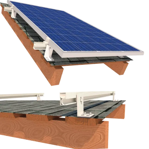 InstallKit IK-XL-B-8 кріплення 8 сонячних панелей до 1145мм бітумна черепиця Комплект