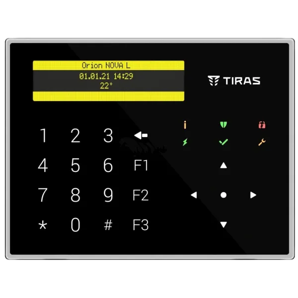 Tiras K-GLCD+(black) Клавіатура