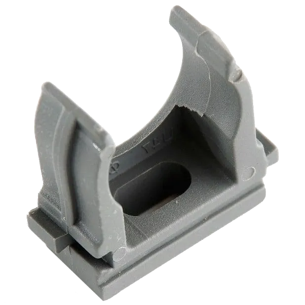 APRO Кліпса для гофри 25 мм сіра (пач. 50 шт.)