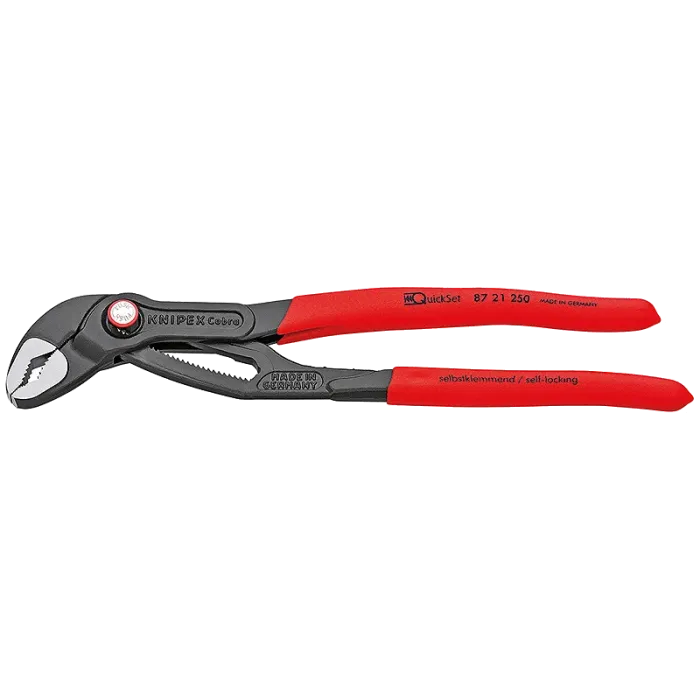 KNIPEX 87 21 250 QuickSet (з автоспуском) Cантехнічні кліщі